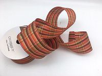 Celebrate IT- Christmas-Orange Multi Color Ribbon 2.5 in x 50ft