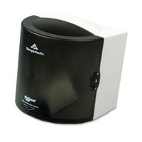 Georgia Pacific 58201 Center Pull Hand Towel Dispenser, 10 7/8w x 10 3/8d x 11 1/2h, Smoke