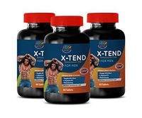 Testosterone Booster Supplements for Men - X-TEND - Enhancement Pills for Men - arginine Supplement Sexual - 3 Bottles 180 Tablets