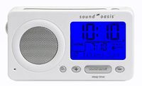 Sound Oasis S-850W Travel Sleep Sound Therapy System, White