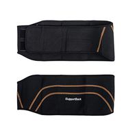 Back Brace Copper Compression Back Support for Men & Women Copper Infused Back Wrap (Large Waist 39"-50")