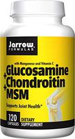 Jarrow Formulas Glucosamine and Chondroitin and MSM, Supports Joint Health, 120 Count