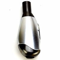 Unishow ® Scorch Torch Ergonomic Windproof Cigar Jet Torch Lighter (Silver)