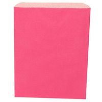 JAM PAPER Merchandise Bags - Medium - 8 1/2 x 11 - Fuchsia - Bulk 1000 Bags/Carton