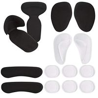 Value 14PCS Heel Grips, High Heel Pads, Heel Inserts, High Heel Forefoot Cushion, Blister Prevention High Heel Insoles, High Heel Liners, Anti Slip Heel Shoe Cushion Inserts, Heel Snugs for Women