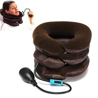LLYU Cervical Neck Traction Effective Neck Pain Remedy Inflatable Neck Brace Support