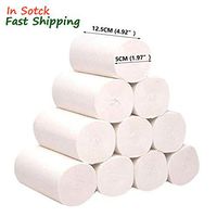 10 Rolls 4-Ply Toilet Paper, Easy Flushing Toilet Tissue With Silky & Smooth Soft Highly Absorbent Home Kitchen For Bathroom Accessories Tissue Paper And Funny Gift Toilet Paper
