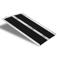 The Fashionista Boutique Folding Wheelchair Scooter Mobility Ramps Lightweight Aluminum Alloy Non-Skid