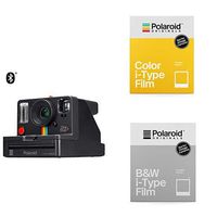 Polaroid Originals OneStep+ (9010) & Polaroid Originals Instant Film Color Film for I-TYPE, White (4668) & White Film for I-TYPE, White (4669)