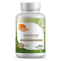 Zahler LiverShield, Liver Cleanse and Detox Support Supplement, Contains Milk Thistle Extracts, Certified Kosher, 90 Capsules