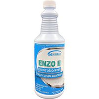 Enzo II | Enzyme Drain Treatment | Septic Treatment | Highly Concentrated Liquid | Only 2 oz Needed, Commercial-Grade (32 oz)