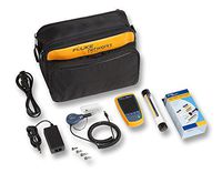 Fluke Networks FI-525 FiberInspector Micro-Fiber Optic Endface Inspection Camera with PortBright Illumination, Includes NFC-KIT-CASE Fiber Endface Cleaning Kit