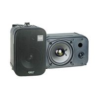 Pair Pyle Pdmn48 5.25" 400w 2 Way Indoor Wall Mount Audio Speakers