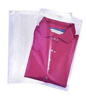 100 Count - 10" x 17" 1.4 MIL Self Sealing OPP Plastic Bags - Perfect for Packaging Clothing, Shirts (More Sizes Available) - Perfect for Packaging Clothing, Shirts (More Sizes Available)