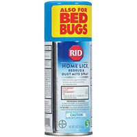 Rid Home Lice, Bedbug And Dust Mite Spray - 5 Ounces (Value Pack of 9)