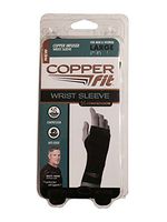 Copper Fit Compression Wrist Sleeve for Men & Women (Large)