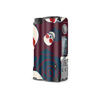 MightySkins Skin Compatible with Dovpo Topside Squonk - Skulls N Roses | Protective, Durable, and Unique Vinyl Decal wrap Cover | Easy to Apply, Remove, and Change Styles | Made in The USA