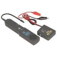 Electronic Cable Tracker transmitter, receiver, #RJ11 telephone jack plug, two 9 volt batteries, users manual and carrying case by CenTech