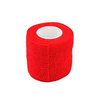 Highly-elastic Tattoo Self-adhesive Elastic Bandage Tattoo Tools(Red)