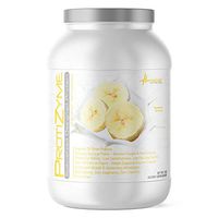 Metabolic Nutrition, Protizyme, 100% Whey Protein Powder, High Protein, Low Carb, Low Fat Whey Protein, Digestive Enzymes, 24 Essential Vitamins and Minerals, Banana Creme, 2 Pound (26 ser)