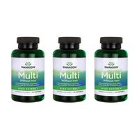 Swanson Multi Without Iron Multivitamin Health Supplement Iron-Free Formula 120 Softgels Sgels (3 Pack)