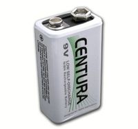BBTac - Battery 9V 200mAh Low Self-Discharge NiMH Rechargeable Battery