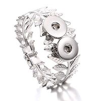 2018NEW Fashion 1pcs Charm bracelet For Noosa snaps chunk button HH1A7903 party decoration accesories designer girl womans charming trendy styling fashion