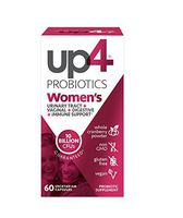 up4 Women’s Advanced Care Probiotic Supplement | Vaginal Health + Digestive + Immune Support* | 25 Billion CFUs Guaranteed | Non-GMO, Gluten Free, Vegan | 60 Vegetarian Capsules