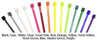 4" Cable Ties - Clear (100)