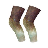 Knee Sleeve Unicorn Constellation Star Full Leg Brace Compression Long Sleeves Pant Socks for Running, Jogging, Sports, Crossfit, Basketball, Joint Pain Relief, Men and Women 1 Pair