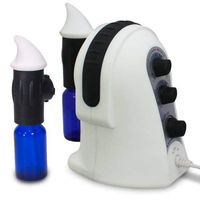 DIFFUSER WORLD : Aroma-Ace Essential Oil Atomizing Diffuser, State of The Art Therapeutic Benefits, Airborne Virus Prevention, 110 Volt United States Version (Black)