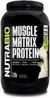 NutraBio Muscle Matrix - Whey Protein Blend (Vanilla, 2 Pounds)