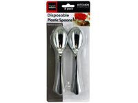 Disposable plastic spoons-Package Quantity,48
