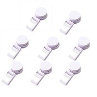 Homieco 8 Pack Broom Mop Holder Wall Mounted Tools Hanger Storage Organizer Free Drilling Self Adhesive Garage Wall Racks for Shelving Ideas