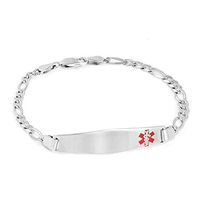 StickyJ USA Sterling Silver Medical Bracelet