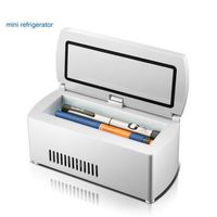 ELEOPTION Insulin Cooler Diabetic Medicine Box with Travel Organizer Cooler Bag for Insulin, Keeps Medication Insulin Cool and Insulated, Cold Storage Temperature 35.6-46.4℉(2-18℃)