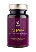 Vital Concept Alpha - Effective Man Prostate Function Support Pills. Pumpkin Seeds, Nettle Leaves, Chamomile Blossom extracts. Helps with Urinary Tract Disorders. 60 Veggie Capsules, 30 Days Supply