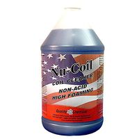 Nu-Coil Professional Grade Concentrated Air Conditioner Alkaline Condenser Coil Cleaner-1 gallon (128 oz.)