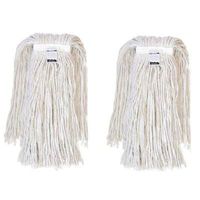 EmscoGroup 6503-2 No. 3244; 4-Ply Cotton Mop Head With Cut-Ends44; 23 oz.