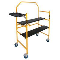 Metaltech I- IMCNT Job Site Series 4-3/4 4 x 2 ft. Scaffold 500 lb. Load Capacity, 4-3/4' x 4' x 2'