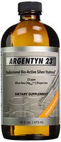 Argentyn 23 Professional Formula Bio-Active Silver Hydrosol for Immune Support* – 16 oz. (473 mL) Value Size Twist Top Bottle – Colloidal Silver – Colloidal Minerals