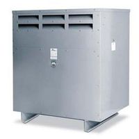 Acme Electric T2A533281S Dry Type Distribution Transformer, 3 Phase, 480V Delta Primary Volts, 240V Delta/120V Tap Secondary Volts, 60 Hz, 3 kVA