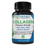 State-of-The-Art Formulation Type 1, 2 & 3 Collagen Pills Combination, Highly Effective, Hair, Skin, Nails & Joint Support with Vitamin D3 Support