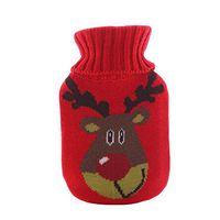 500ML Washable Soft Cover Fashion Safe Hot Water Bottle Bag-A01