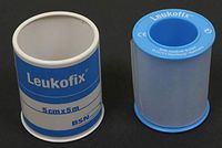 Leukofix Transparent Adhesive Tape 5 cm x 5 m 1 Count (5cm X 5m 2inch X 5.46 Yard)