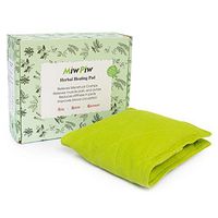 Microwave Heating Pad - Bed Buddy Hot Therapy Relief - Organic Herbal Bag - Warmer Microwavable Moist Heat Pack Heated Bean Pillow for Menstrual Cramps Stomach Back Neck Shoulder