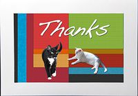 Thank You Cards for Cat Lovers, Handmade Blank Note Cards and Sets By Deborah Julian (25)