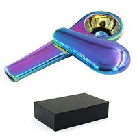 Aurora Rainbow Pipe, Cool Style Portable Magnetic Pipe, Detachable Stainless Steel Spoon-Shaped Pipe, Creative, Fancy, Colorful Pipe, Gift for Father, Husband, Boyfriend