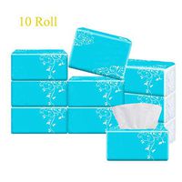 Paper Towels, Multifold Paper Towels, 100 Towels per Pack, 3 layers/Sheets, White (10)