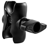 RAM Mount Double Socket Short Arm w/Jam Nut f/2.25" Base